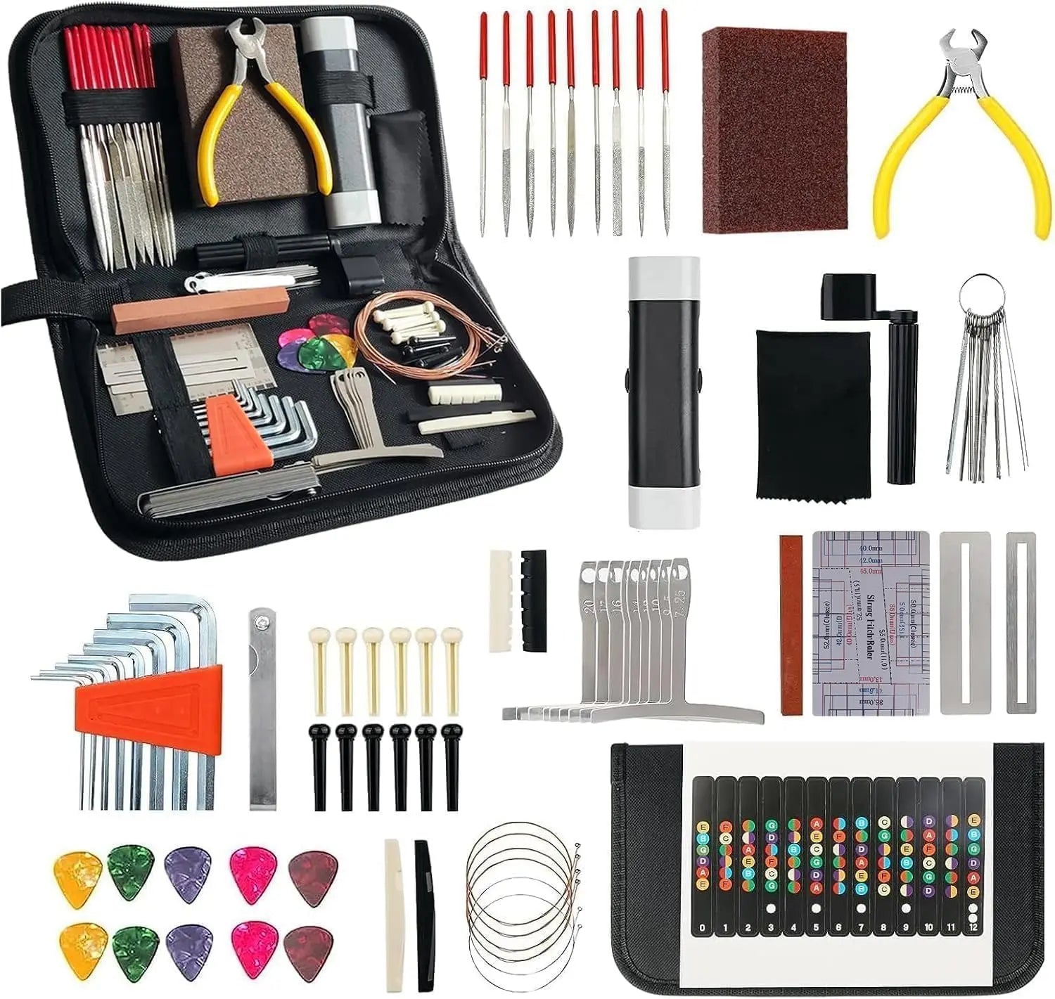 72PCS Guitar Repair & Maintenance Tool Set