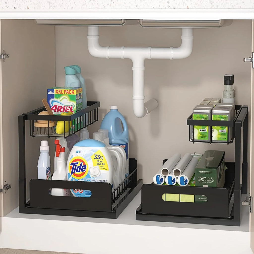 Under Sink Organizer and Pull-out, Rack