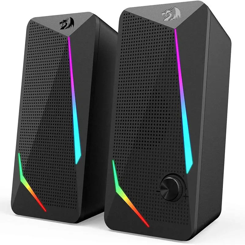 Redragon GS510 Waltz RGB Desktop Speakers, Enhanced