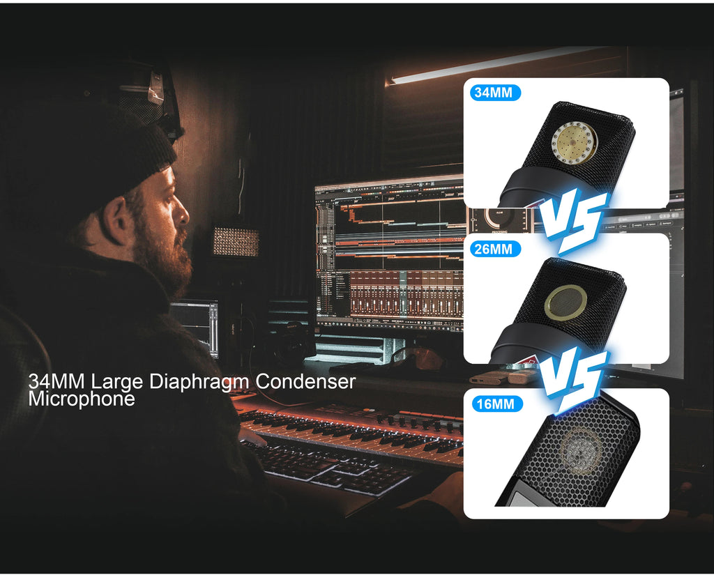 TLM 103 XLR Condenser Microphone Professional Home Studio