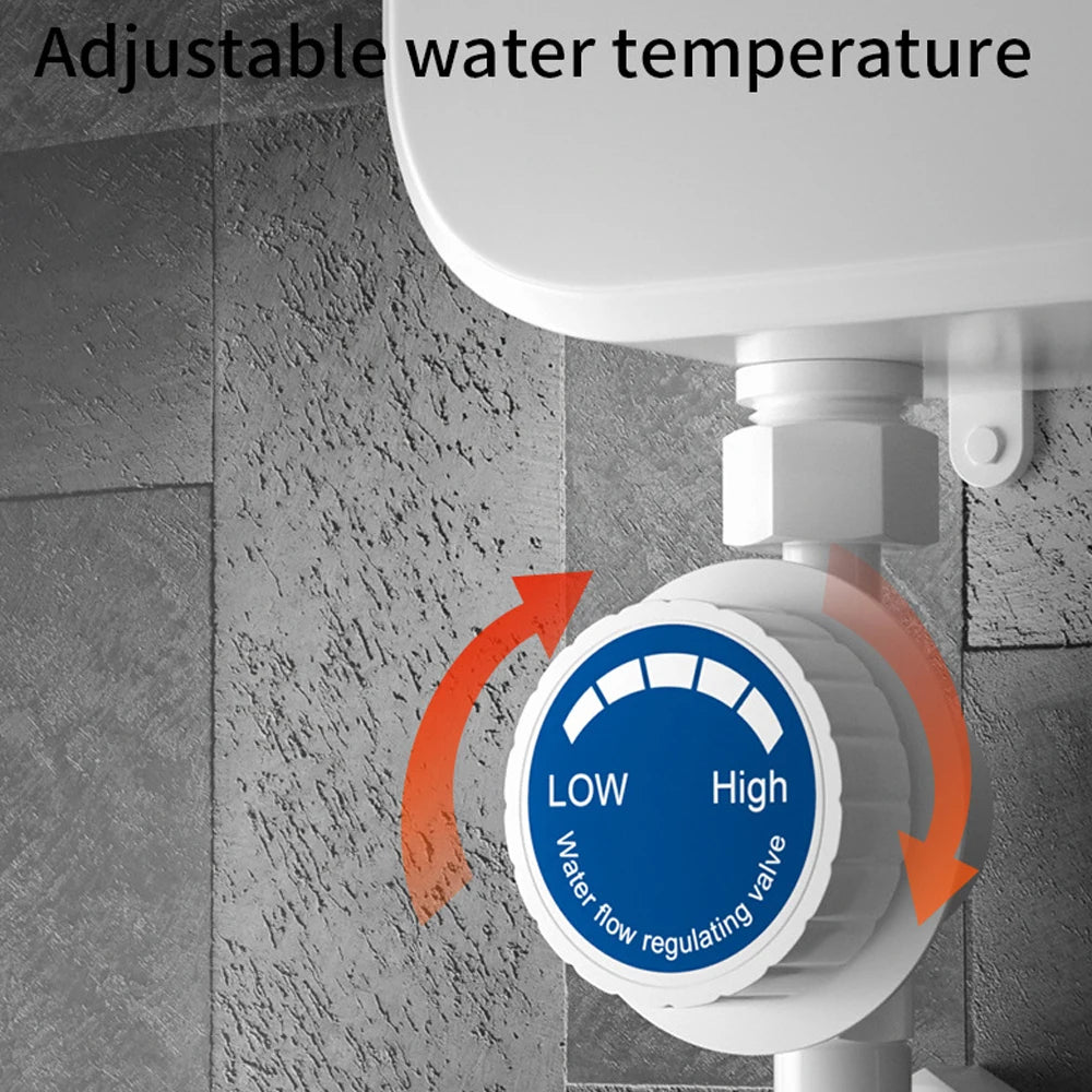 Bathroom Instant Water Heaters LCD Digital Display