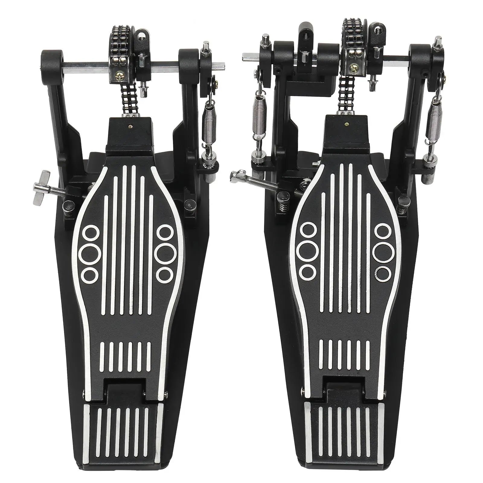 Double Bass Drum Pedal Black for Musicians