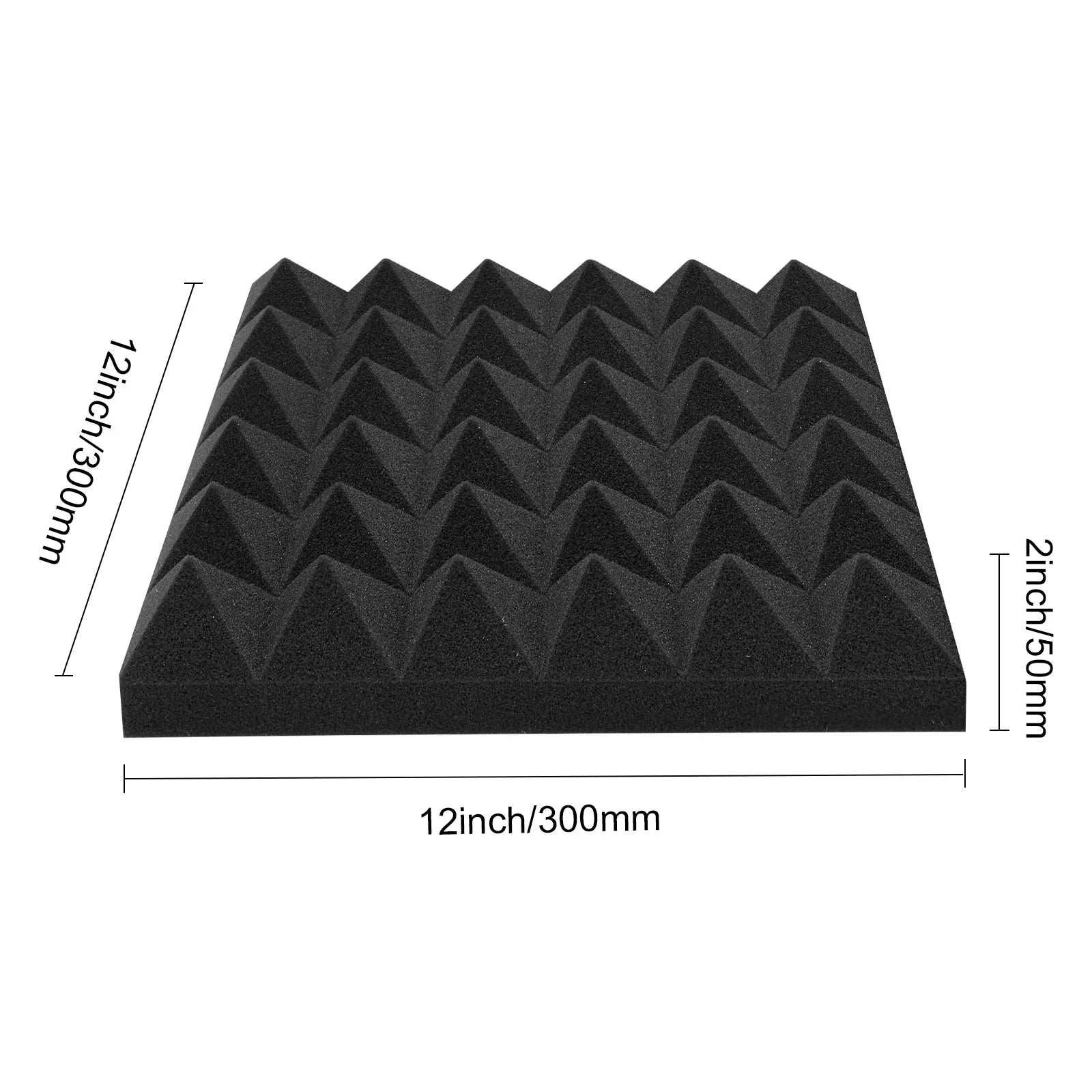 VEVOR Acoustic Soundproof Wall Panels Fire-Resistant Wall Ceiling
