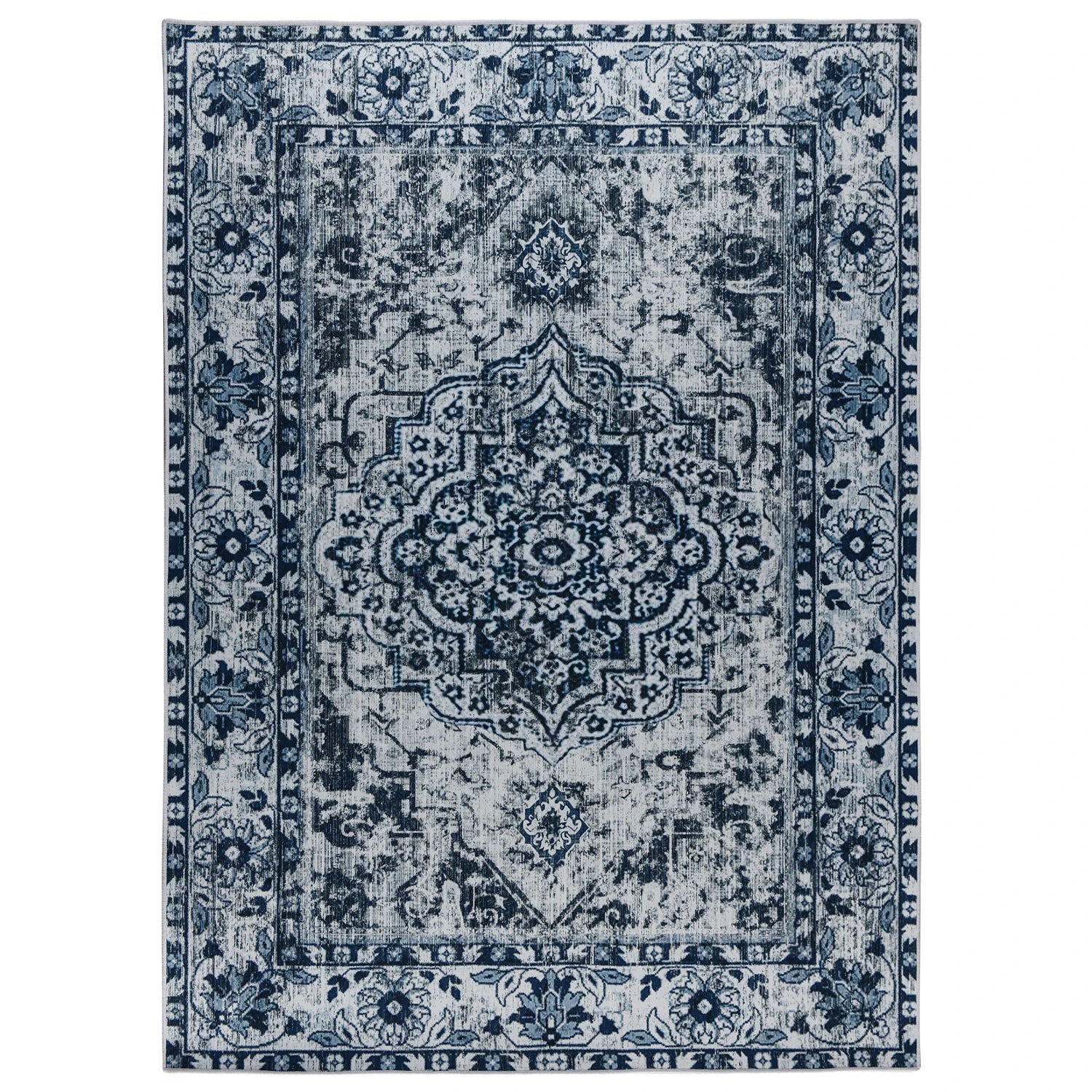 Vintage Bohemian Area Rug for Living Room Carpet