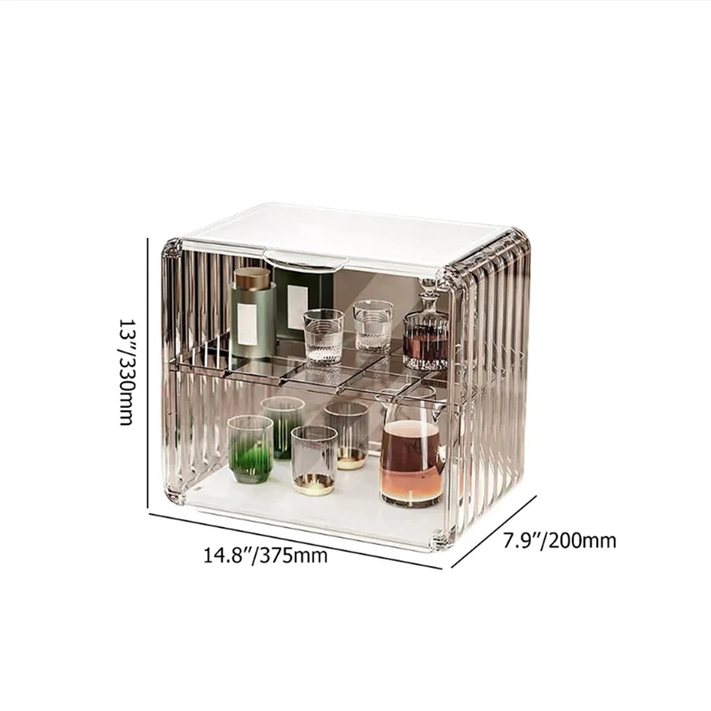 Dust-proof Cup Storage Rack Kitchen Organizer