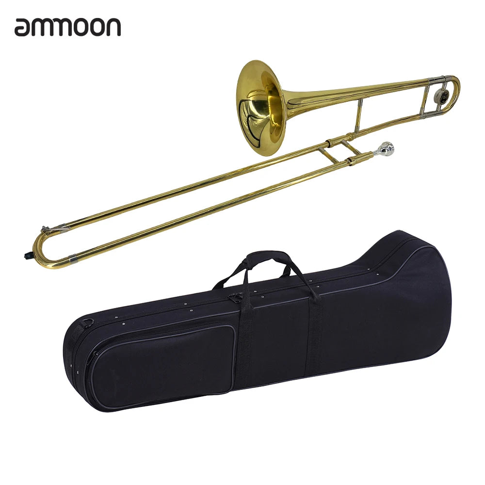 Alto Trombone Brass Bb Tone B Flat Wind Instrument