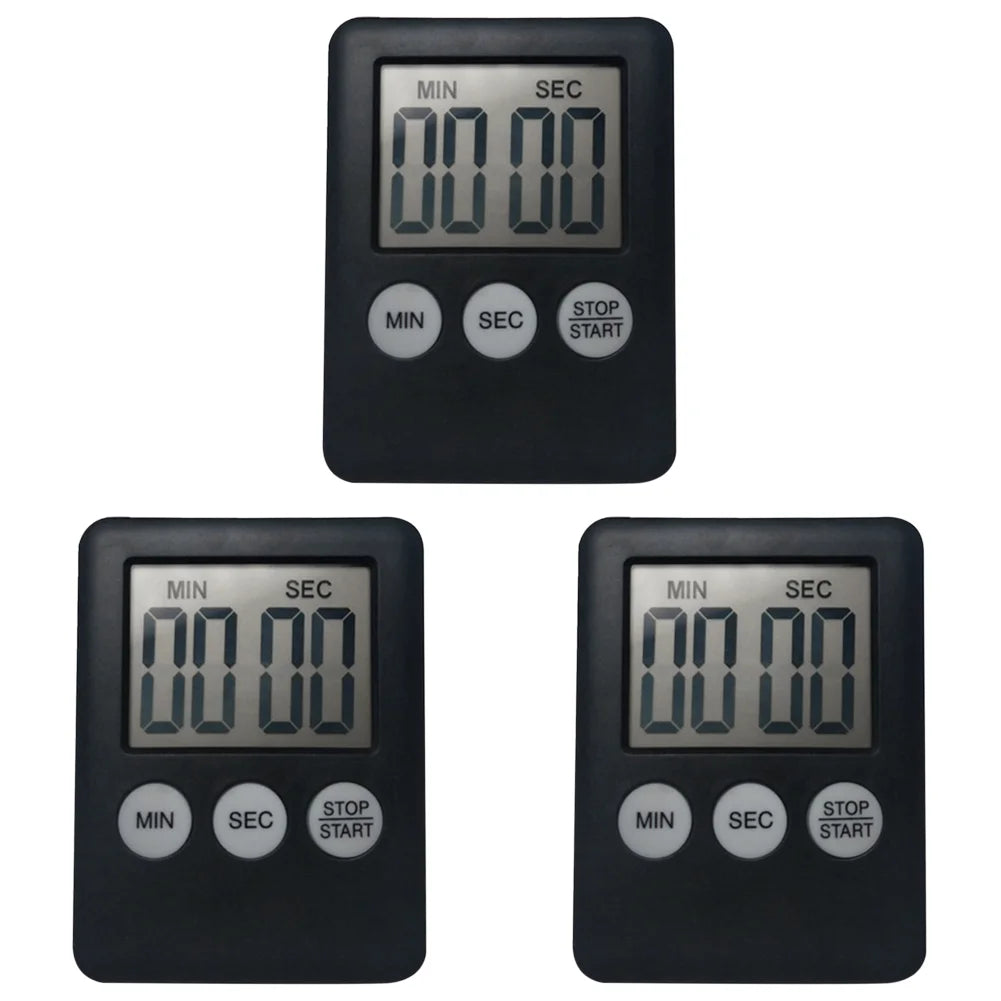 10-1PC Mini Electronic Timer Stopwatch LCD Display