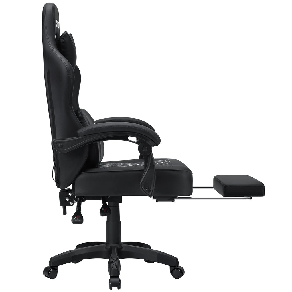 Ergonomic Adjustable Lumbar Cushion Headrest Single Function Massage