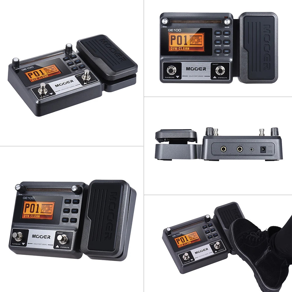 MOOER GE100 Guitar Multi-effects Processor Effect Pedal
