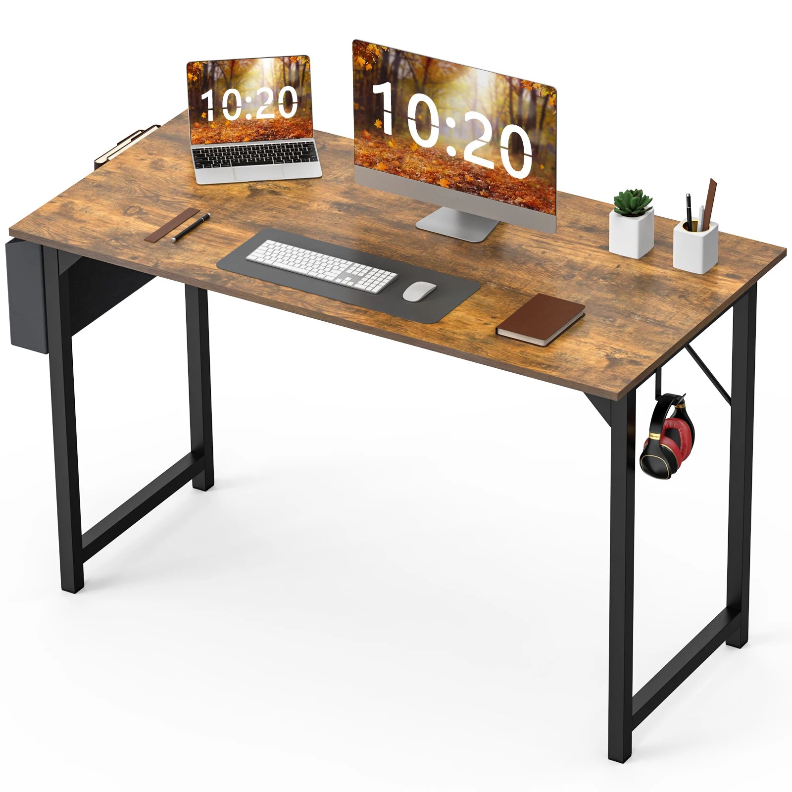 JHK Computer Desk Writing Study Office Gaming Easy Assembly