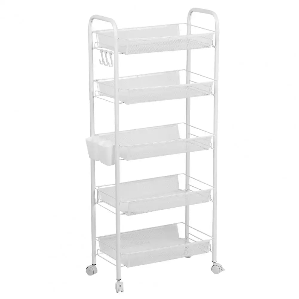 5 Tier Stackable produce shelf /W Wheels