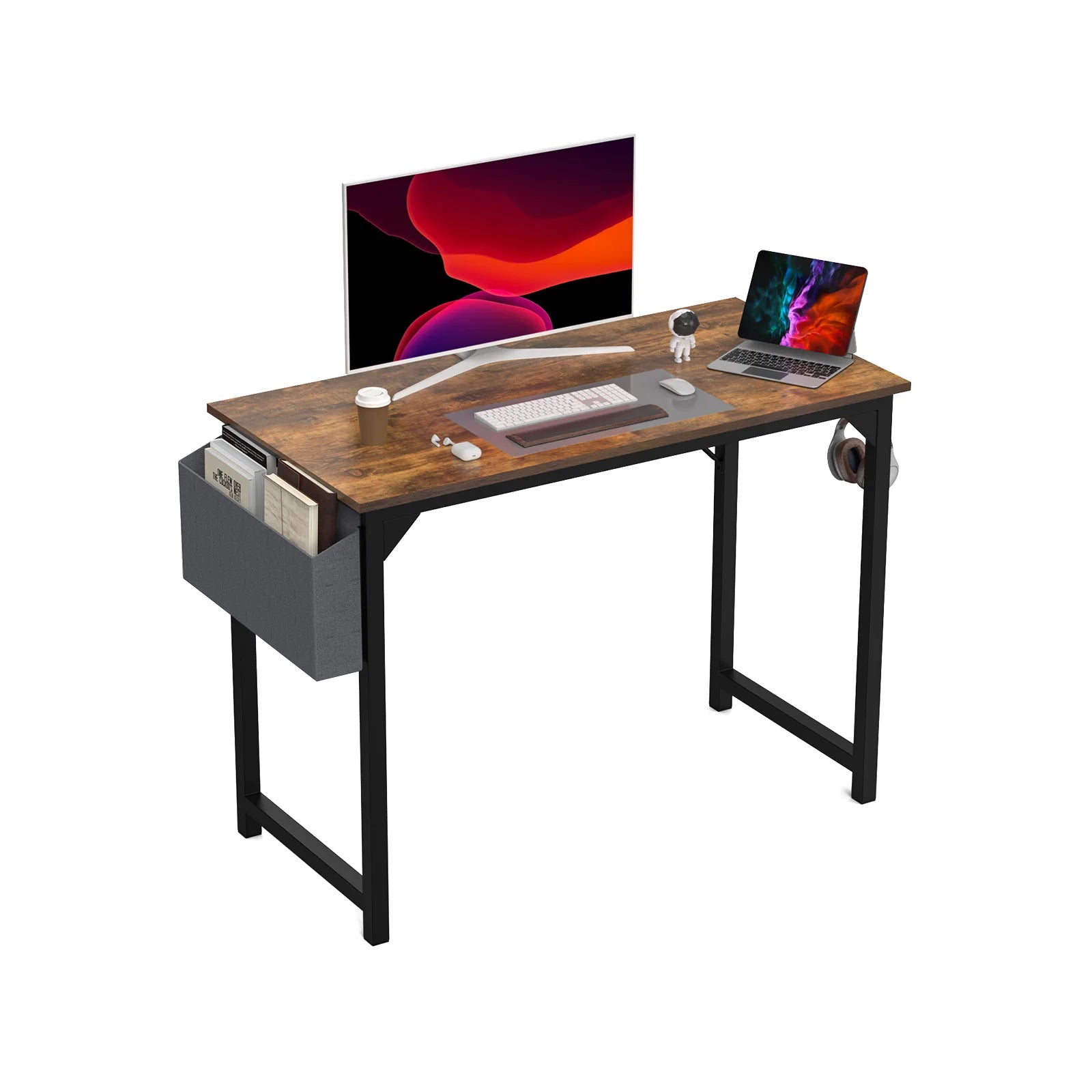 JHK Computer Desk Writing Study Office Gaming Easy Assembly