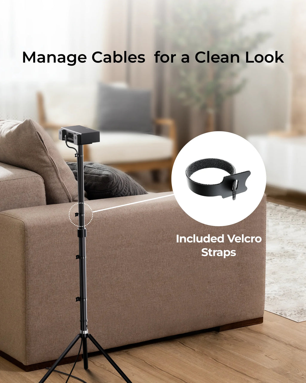 ULTIMEA Pair of Speaker Stands, for Nova S80,