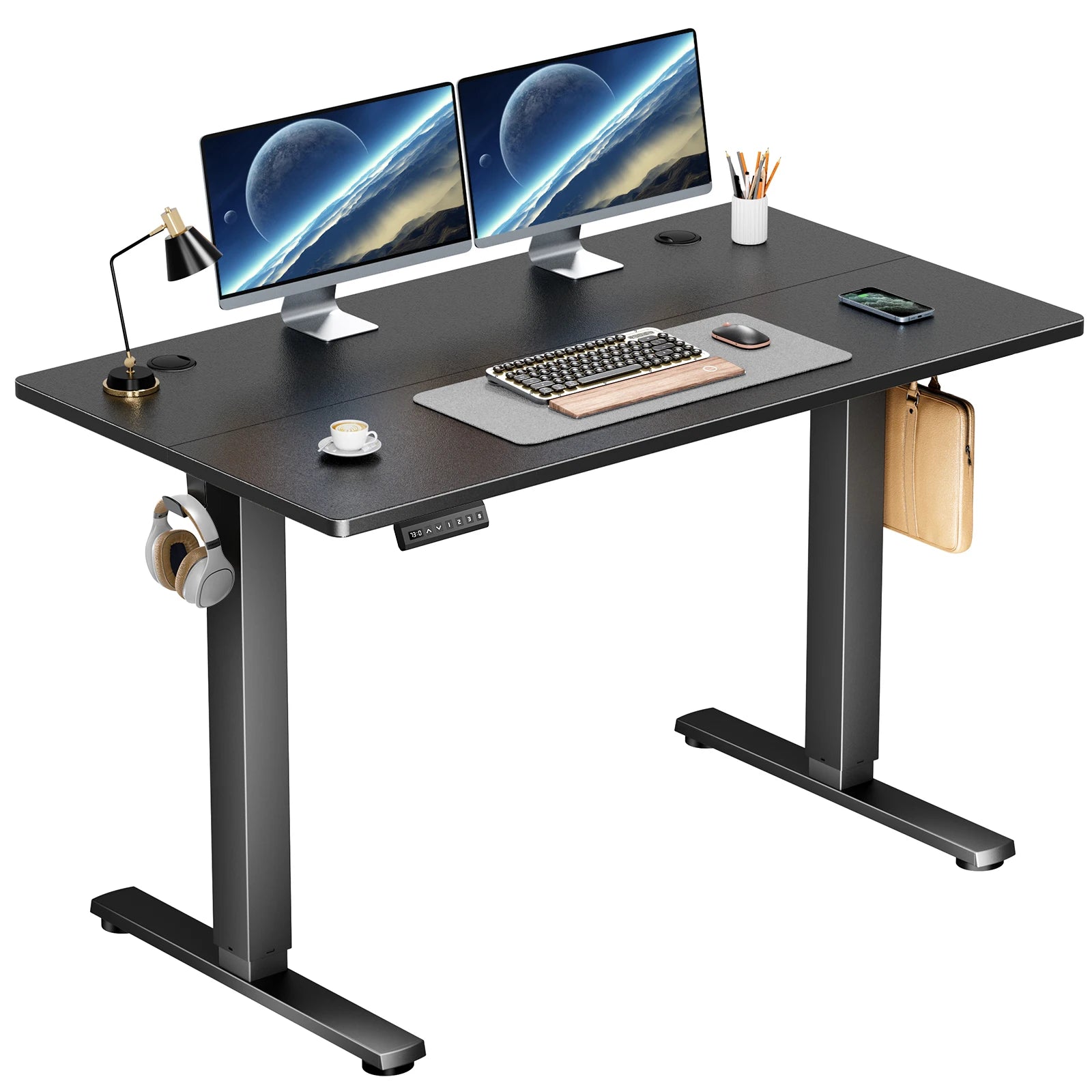 JHK Electric Standing Desk Height Adjustable stand/sit