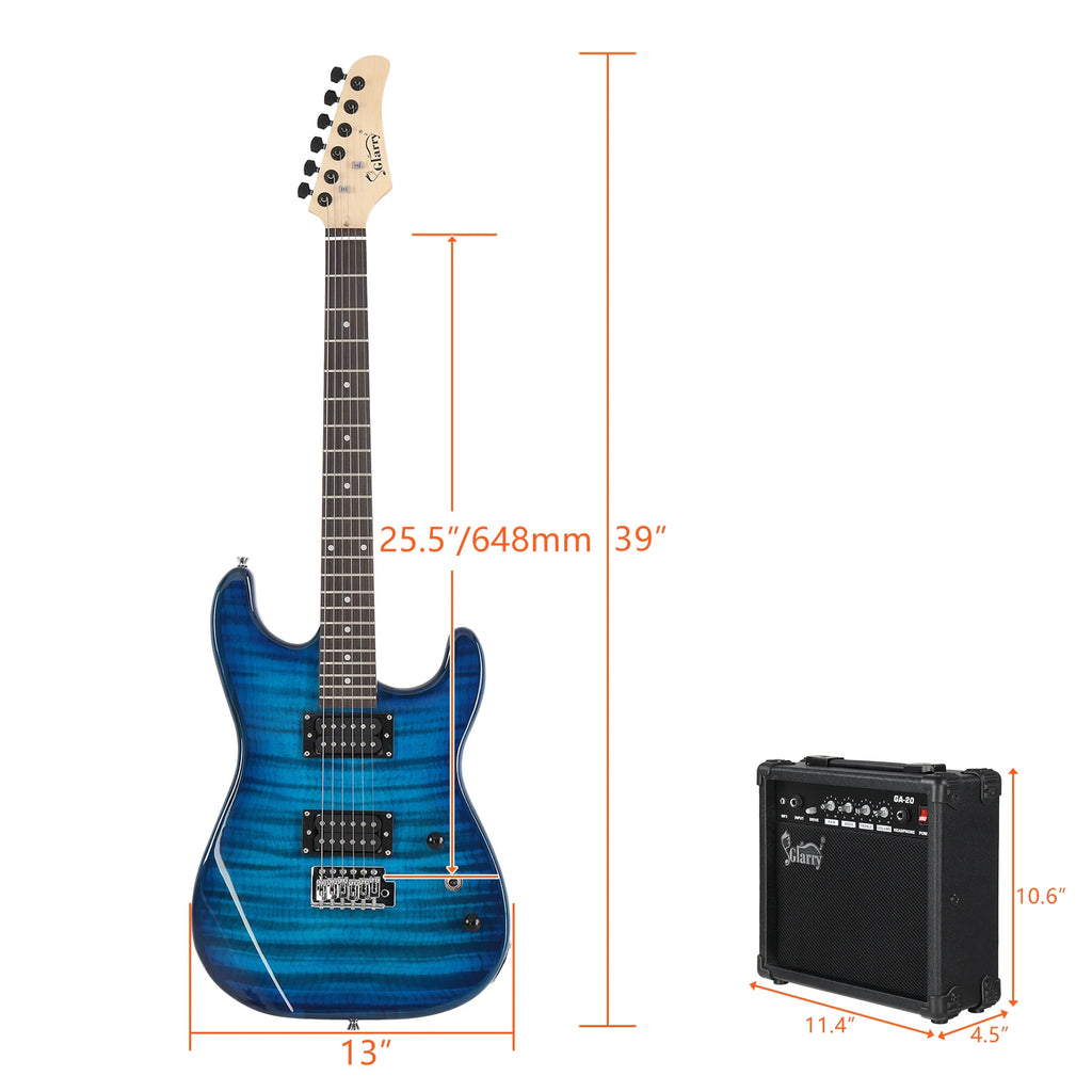 GST Pickup Tiger Stripe Electric Guitar Kit