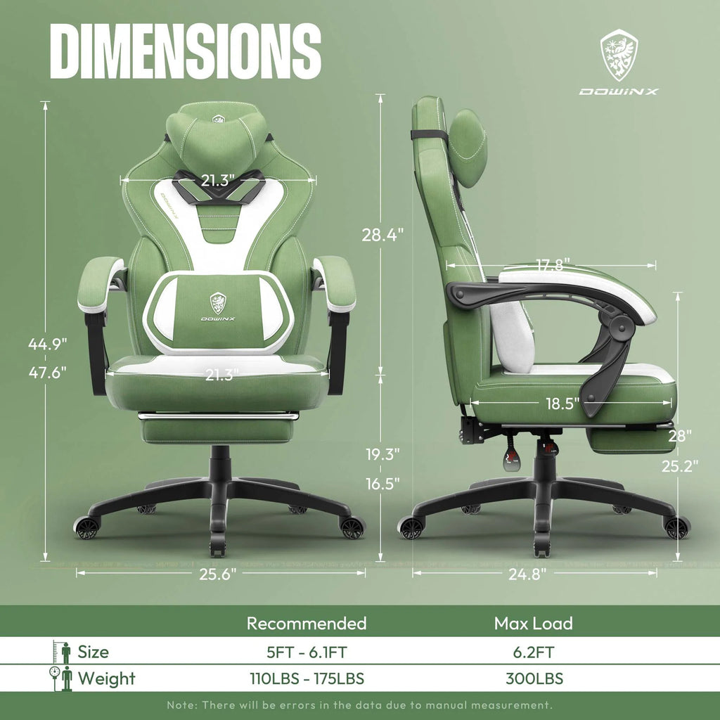 Dowinx Gaming and PC Chair for Heavy People