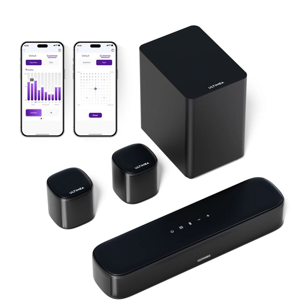 ULTIMEA 250W 5.1 Soundbar for TV, Home Theater