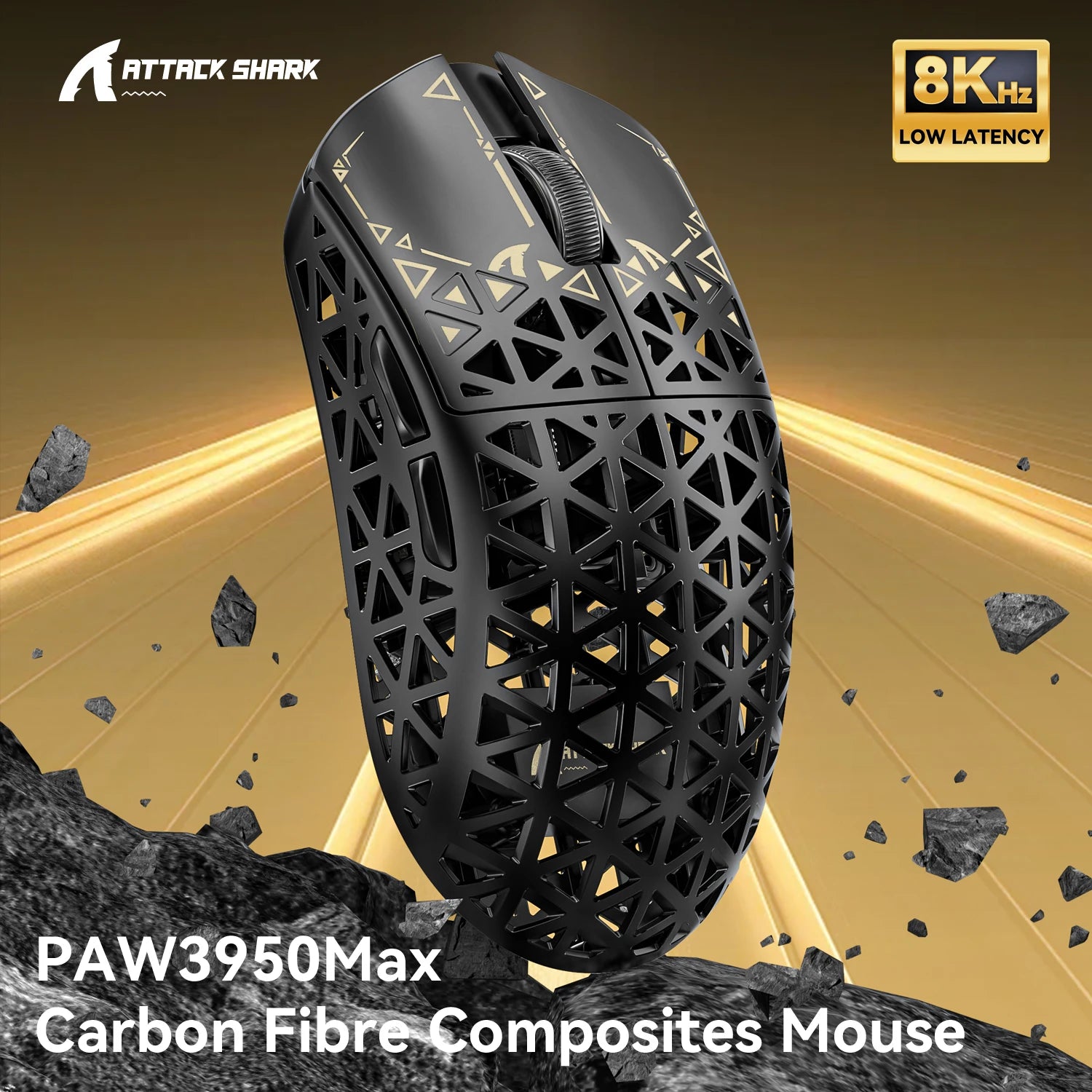 ATTACK SHARK Mouse with 42000 DPI for Win/Mac