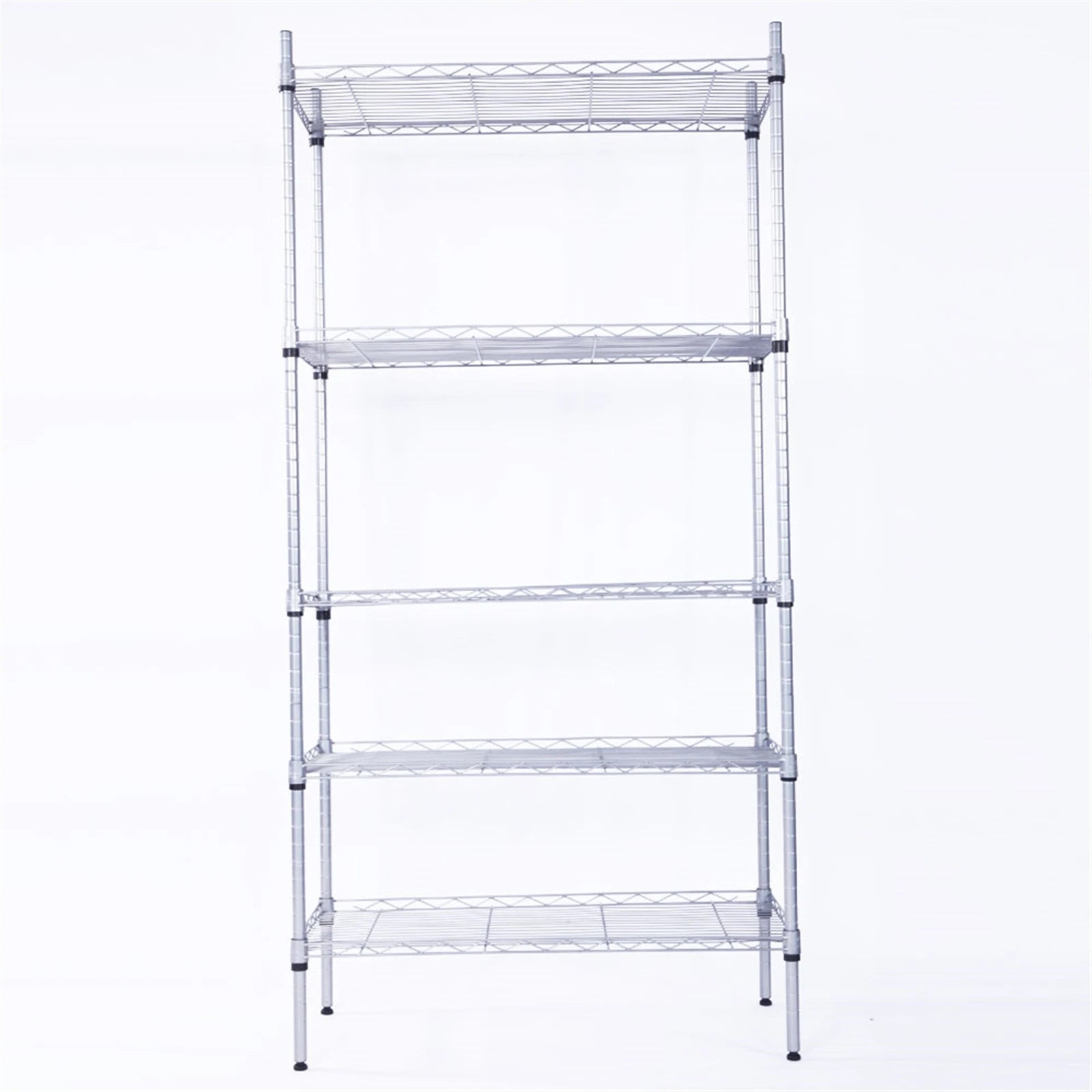 Rectangle Carbon Steel Metal Assembly 5-Shelf Storage