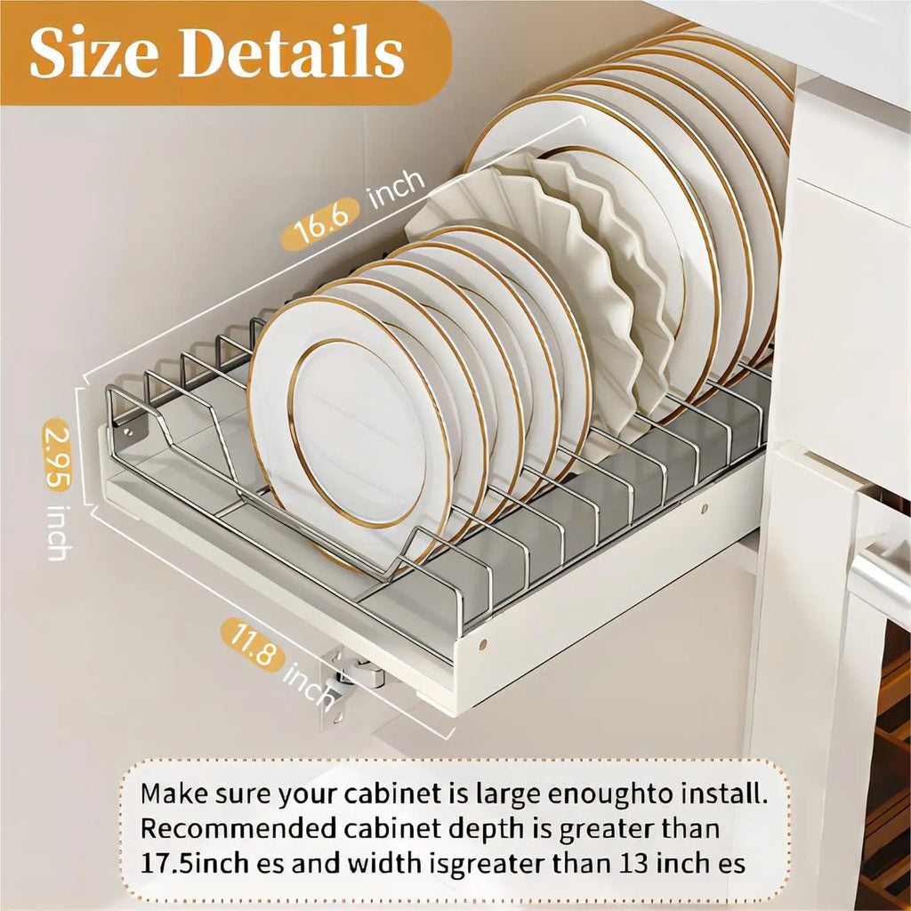 Pull out Heavy Duty Sliding Basket Drawer