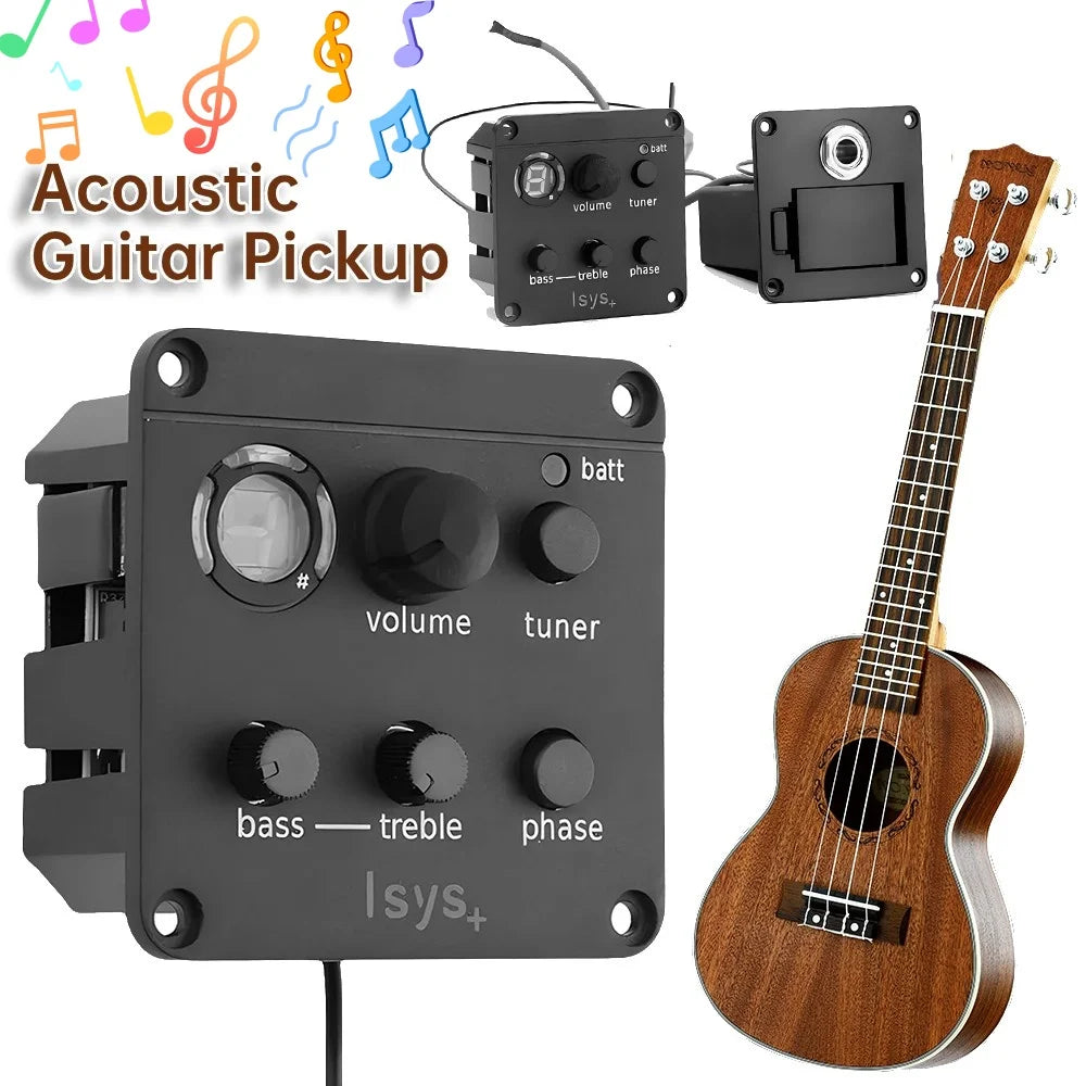 Acoustic Guitar Pickup Adjustable Sound Guitar Accessories