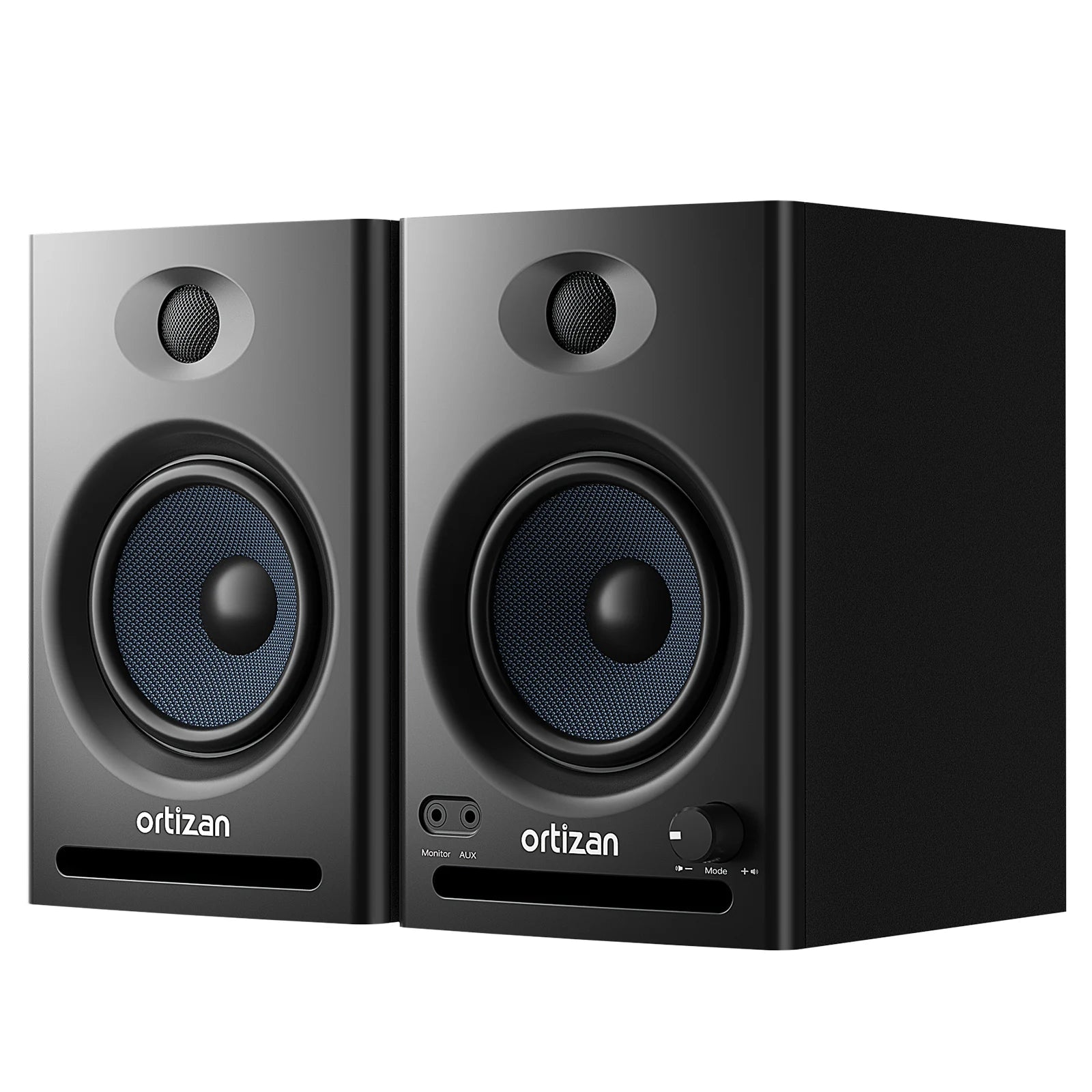 Ortizan C7 Dual-Mode 2.0 Studio Monitors Near Field Music Production