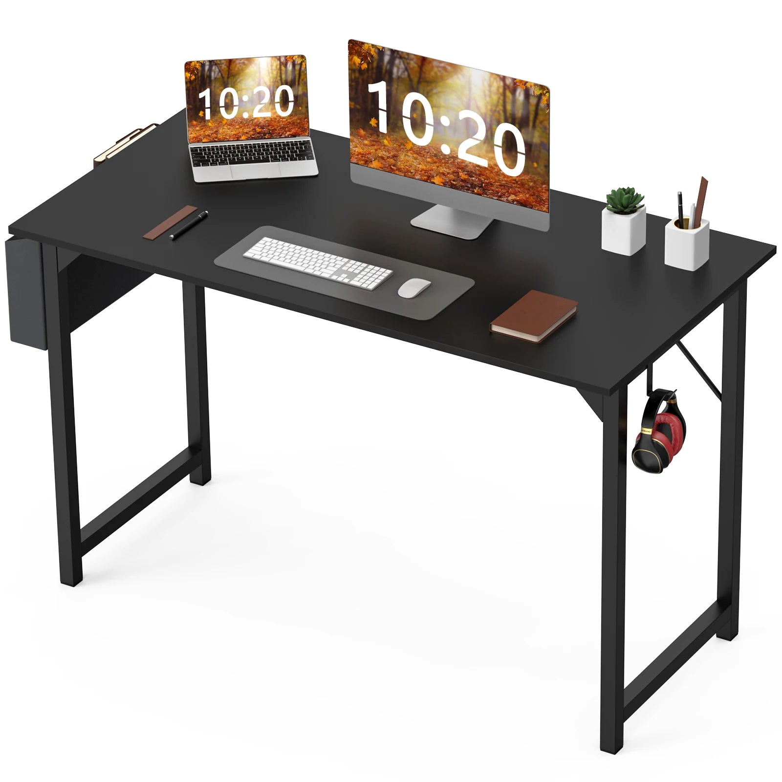 JHK Computer Desk Writing Study Office Gaming Easy Assembly