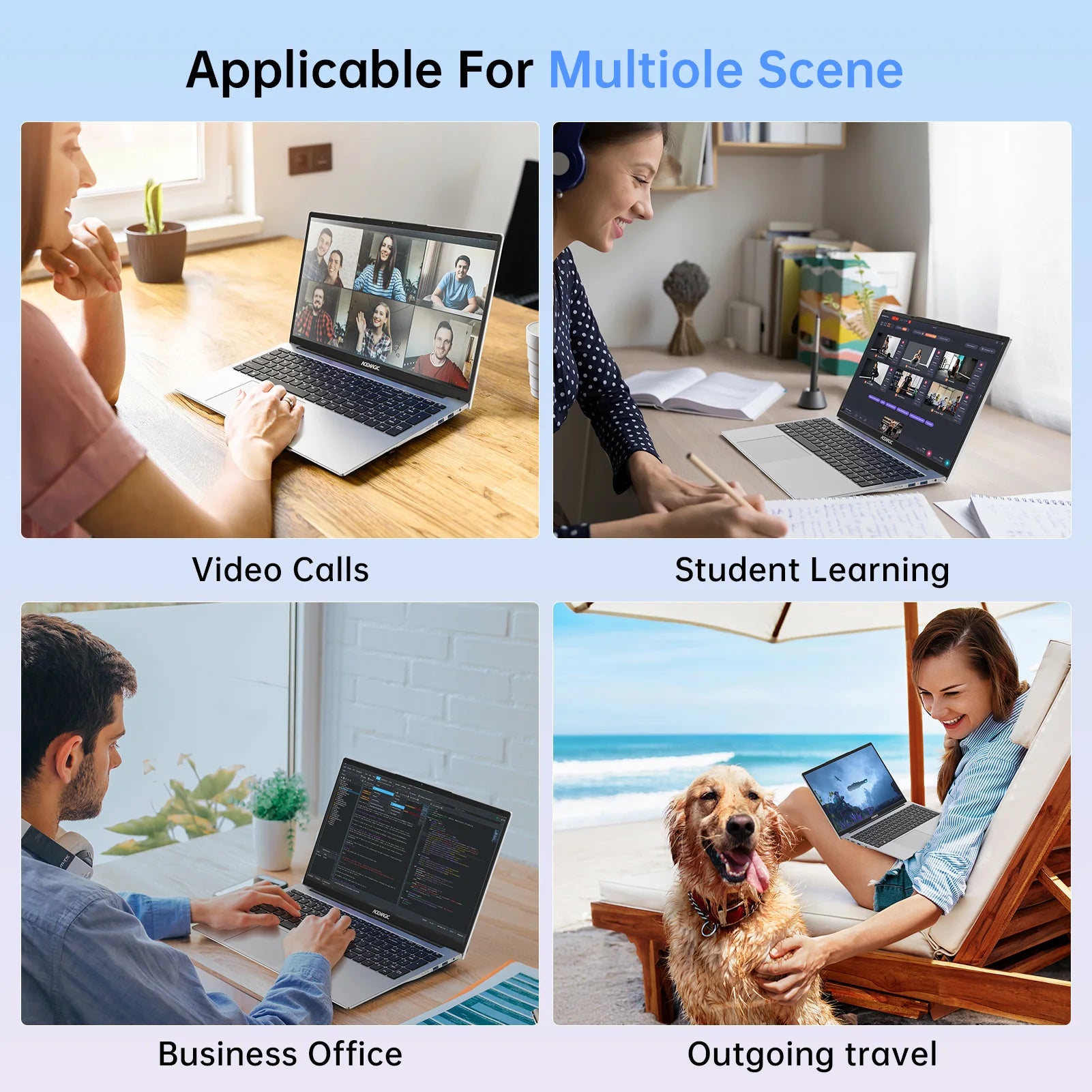 ACEMAGIC Laptop 17.3'' FHD Intel Alder Lake N97