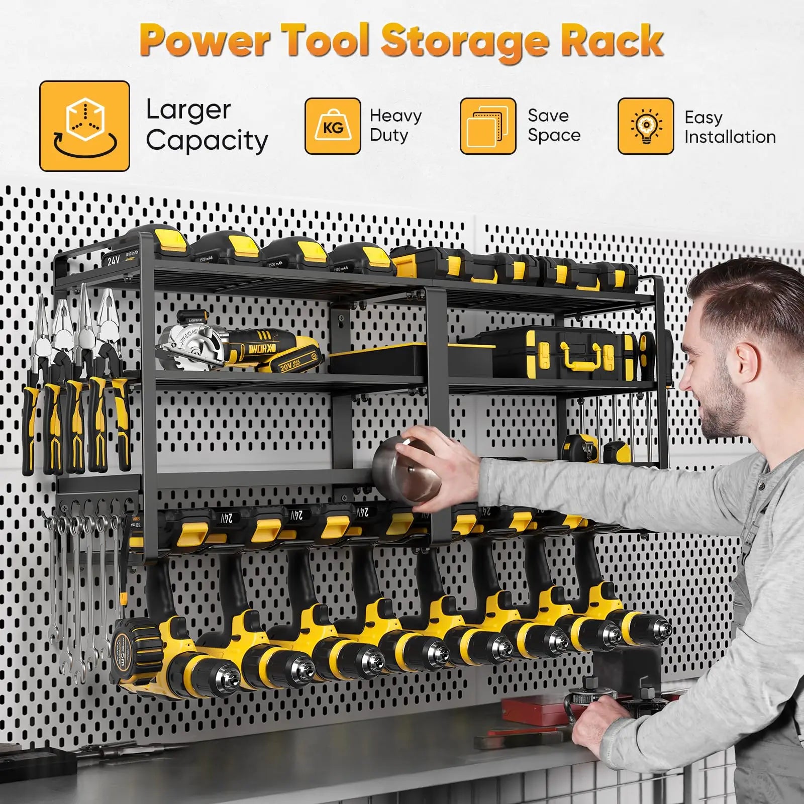 4 Layer Garage and Storage, Suitable Utility Racks