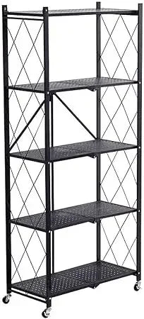 Storage Shelves w/Wheels 4/5/6 Tier