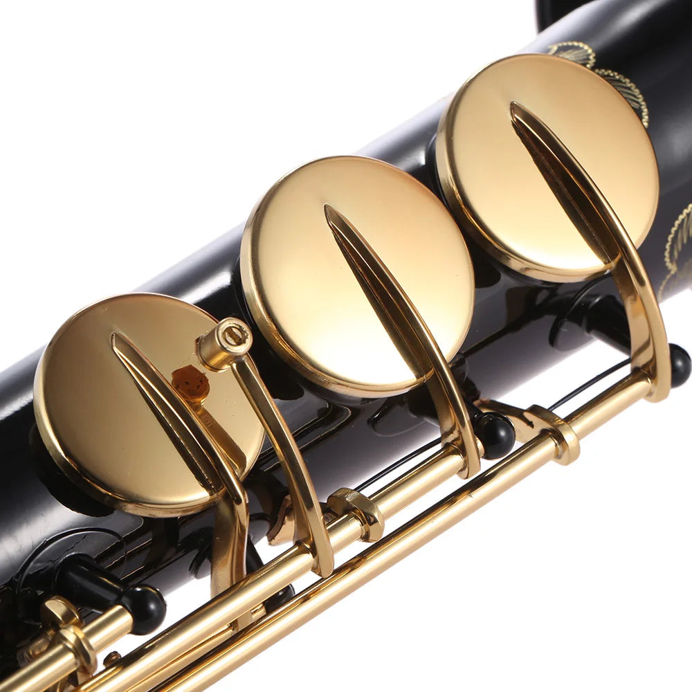Brass Straight Soprano Saxophone Bb B Flat