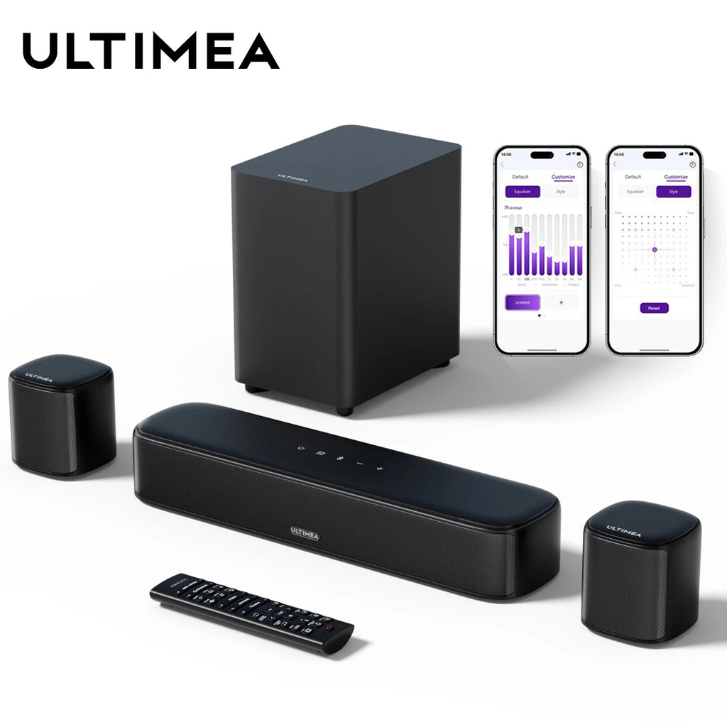 ULTIMEA 250W 5.1 Soundbar for TV, Home Theater