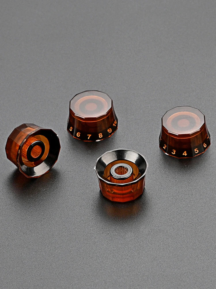 4 Pcs Electric Guitar Knobs Lampshade Style