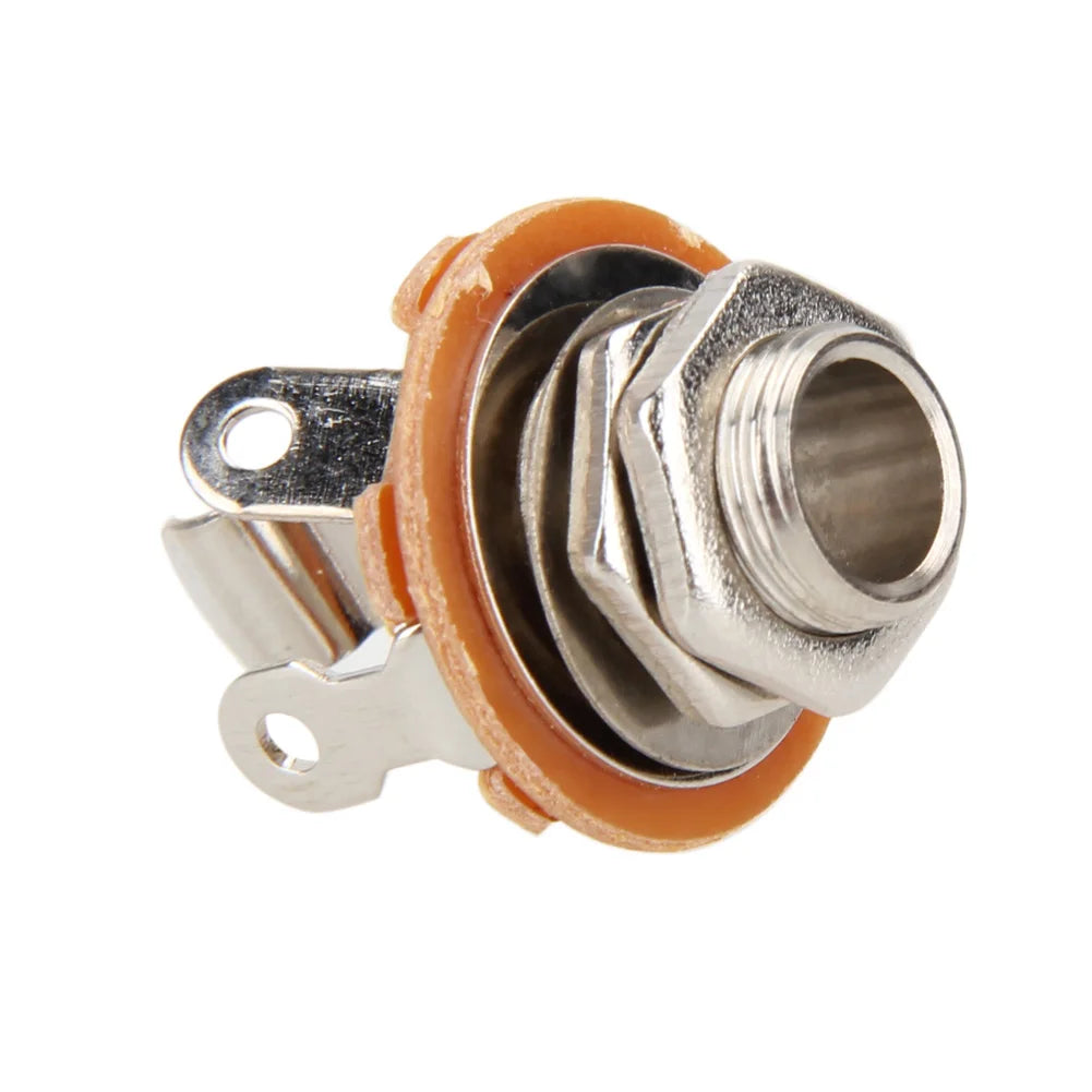 1/4 Inch Mono Input Jack 2-Conductor Guitar Plug