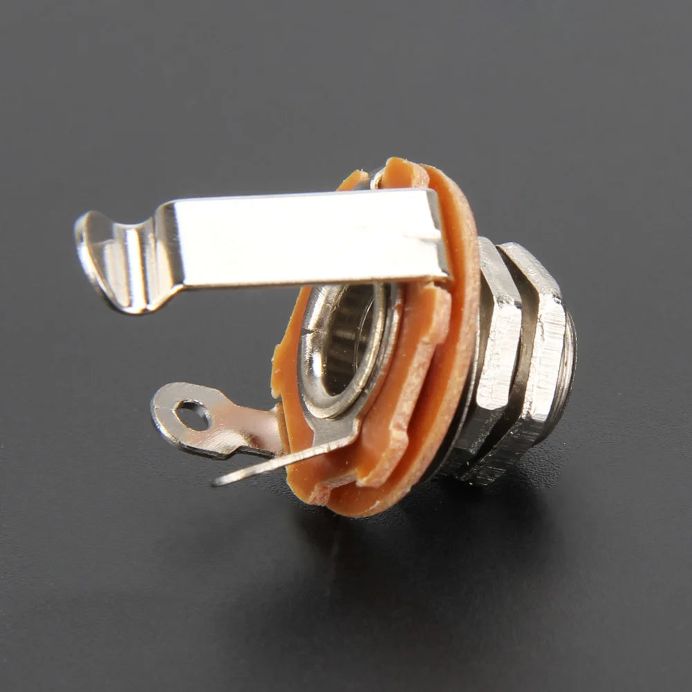 1/4 Inch Mono Input Jack 2-Conductor Guitar Plug