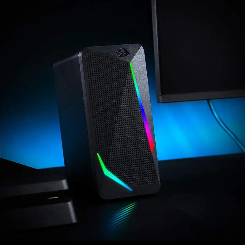 Redragon GS510 Waltz RGB Desktop Speakers, Enhanced