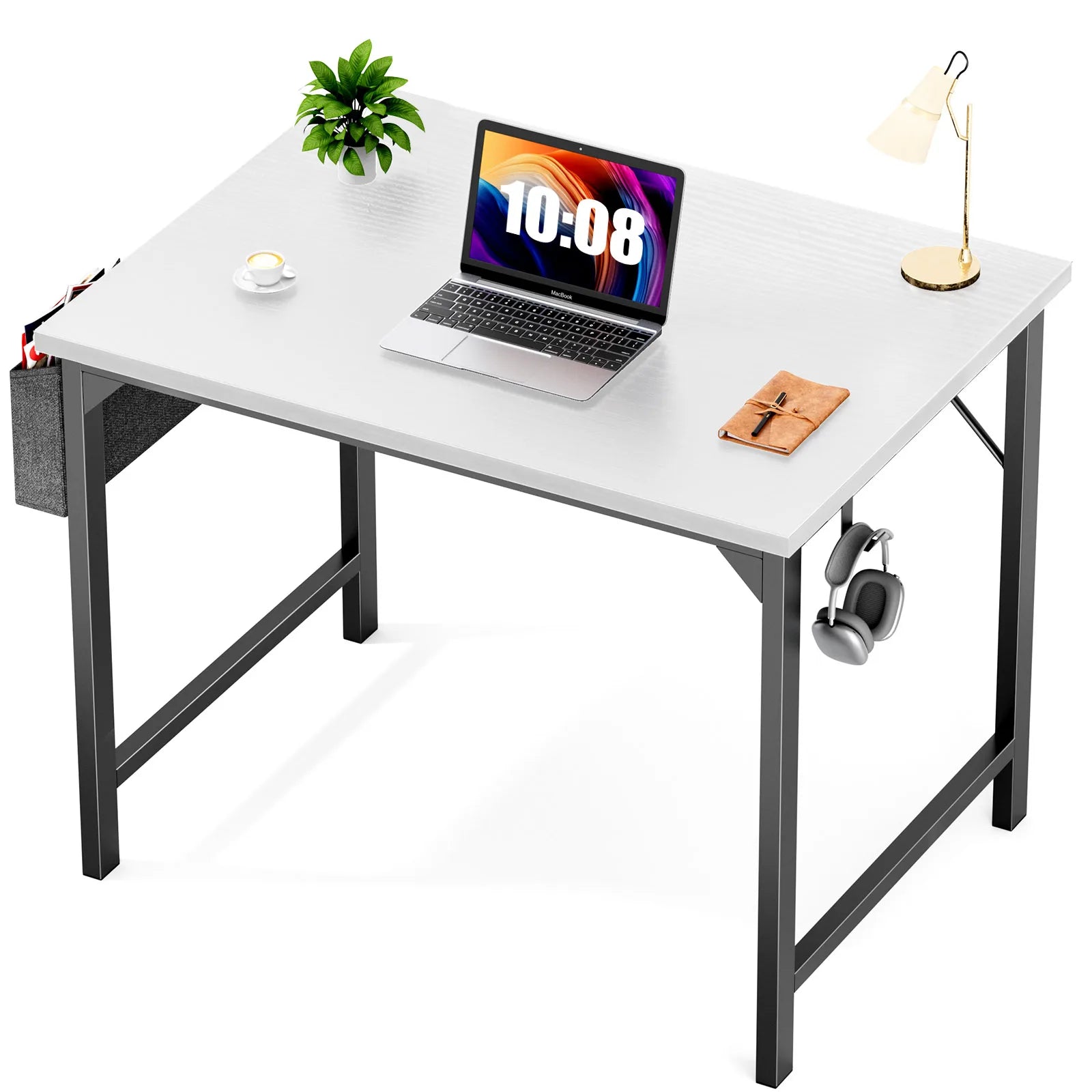 JHK Computer Desk Writing Study Office Gaming Easy Assembly