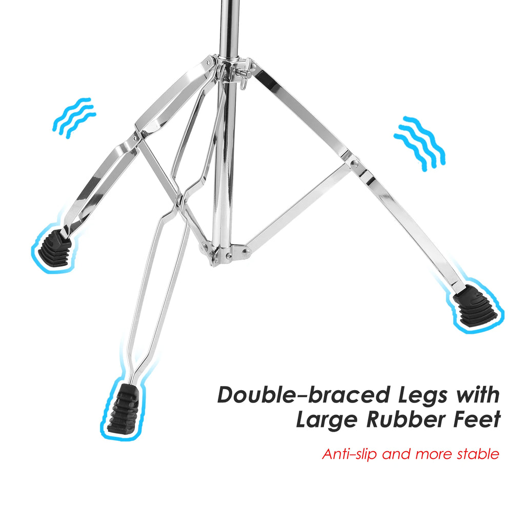 Straight Boom Cymbal Stand Double Braced Legs
