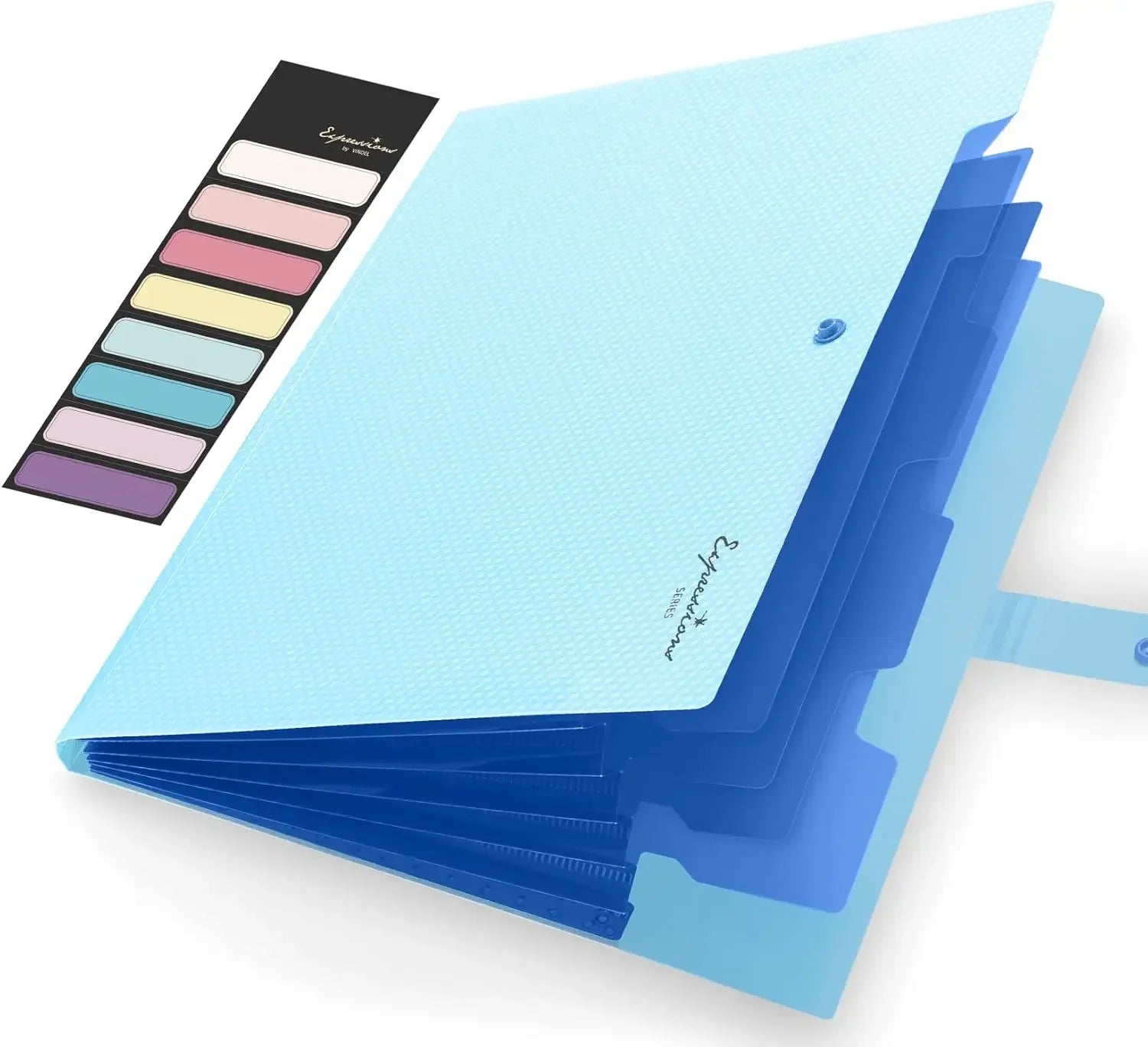 Expandable File Folder, Letter Size Organizer, 5 Pockets