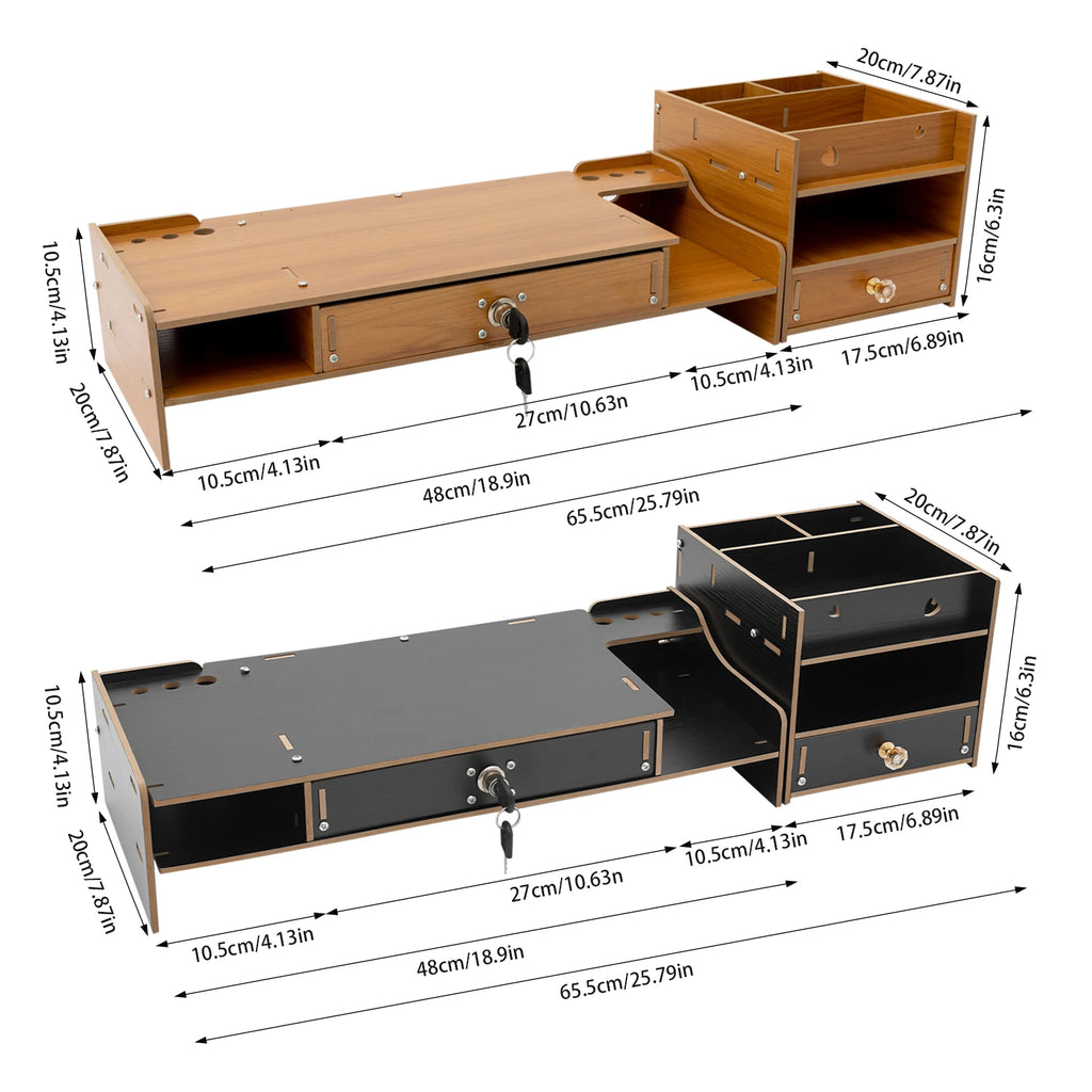 Modern Desktop Monitor Booster Stand 17.5*20*16cm