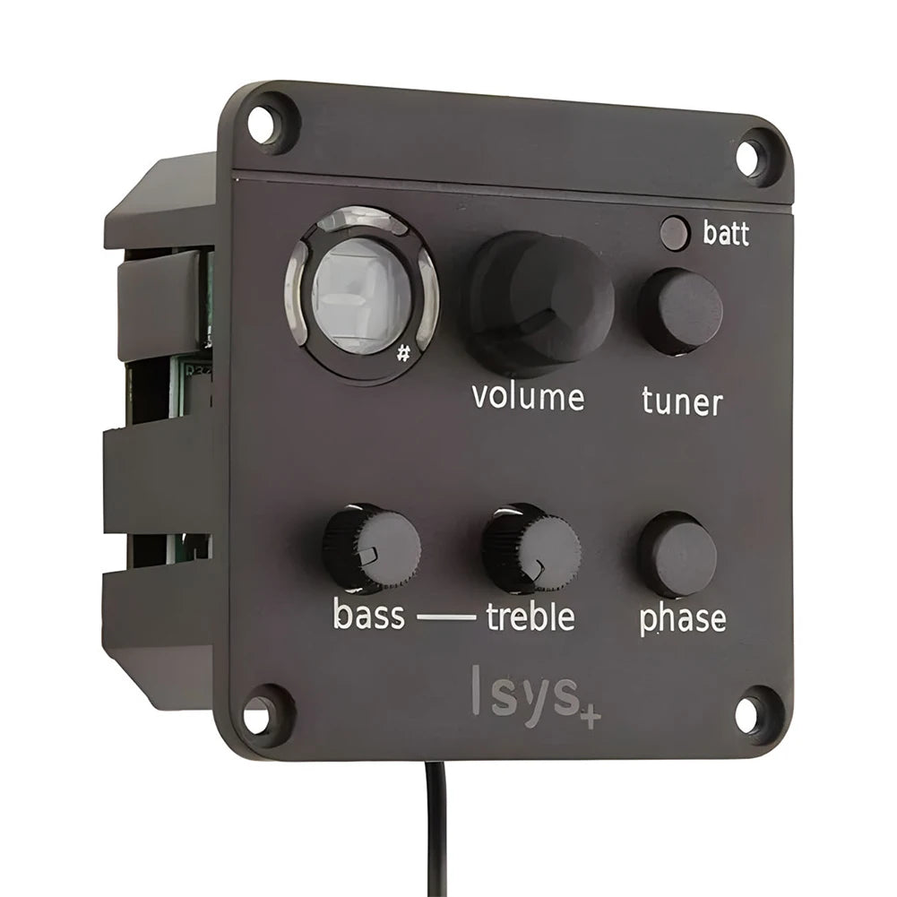 Piezo Classic Acoustic Guitar EQ Tuner Preamp