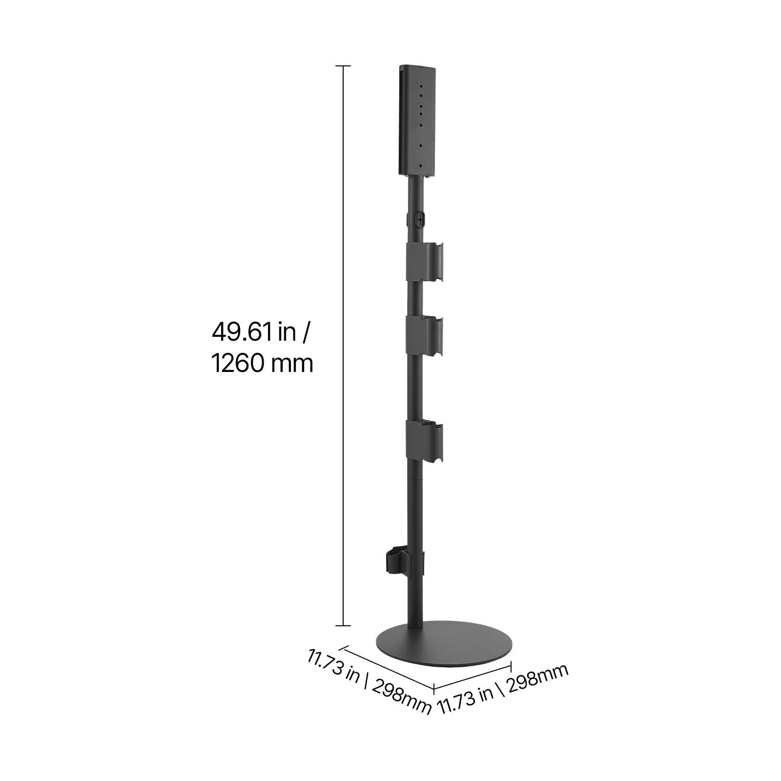 SucceBuy Vacuum Stand Compatible With Dyson Stable Holder with 4 Hooks for Dyson DC30/31/34/35/58/59/62/74 Cordless Upright