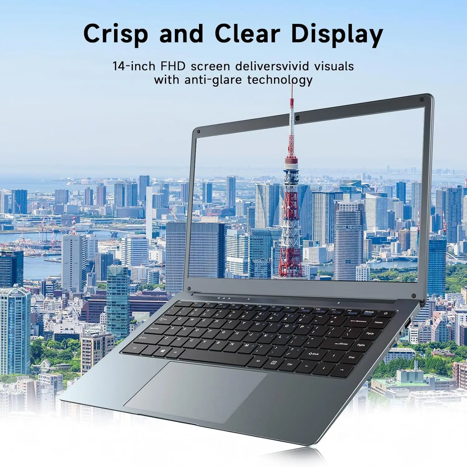 14 Inch Laptop Intel Celeron N3350 6GB RAM