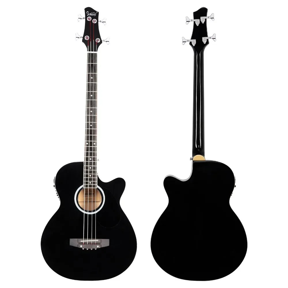 4 String Electric Acoustic Bass Guitar W/4-Band EQ
