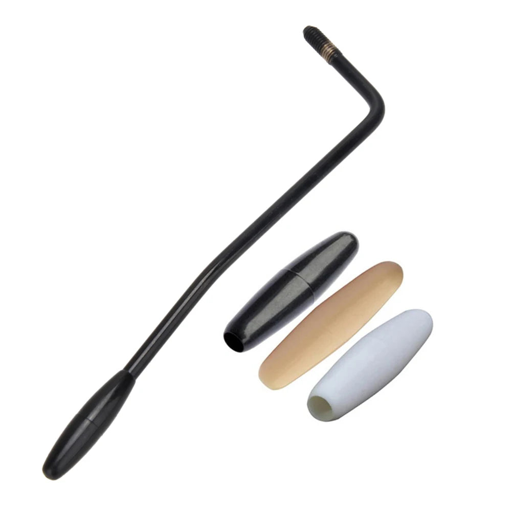 5mm Black/White Tip Guitar Tremolo Arm Whammy Bar