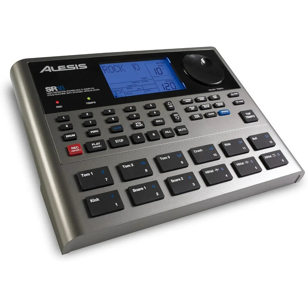 Studio-Grade Standalone Drum Machine With On-Board Sound Library