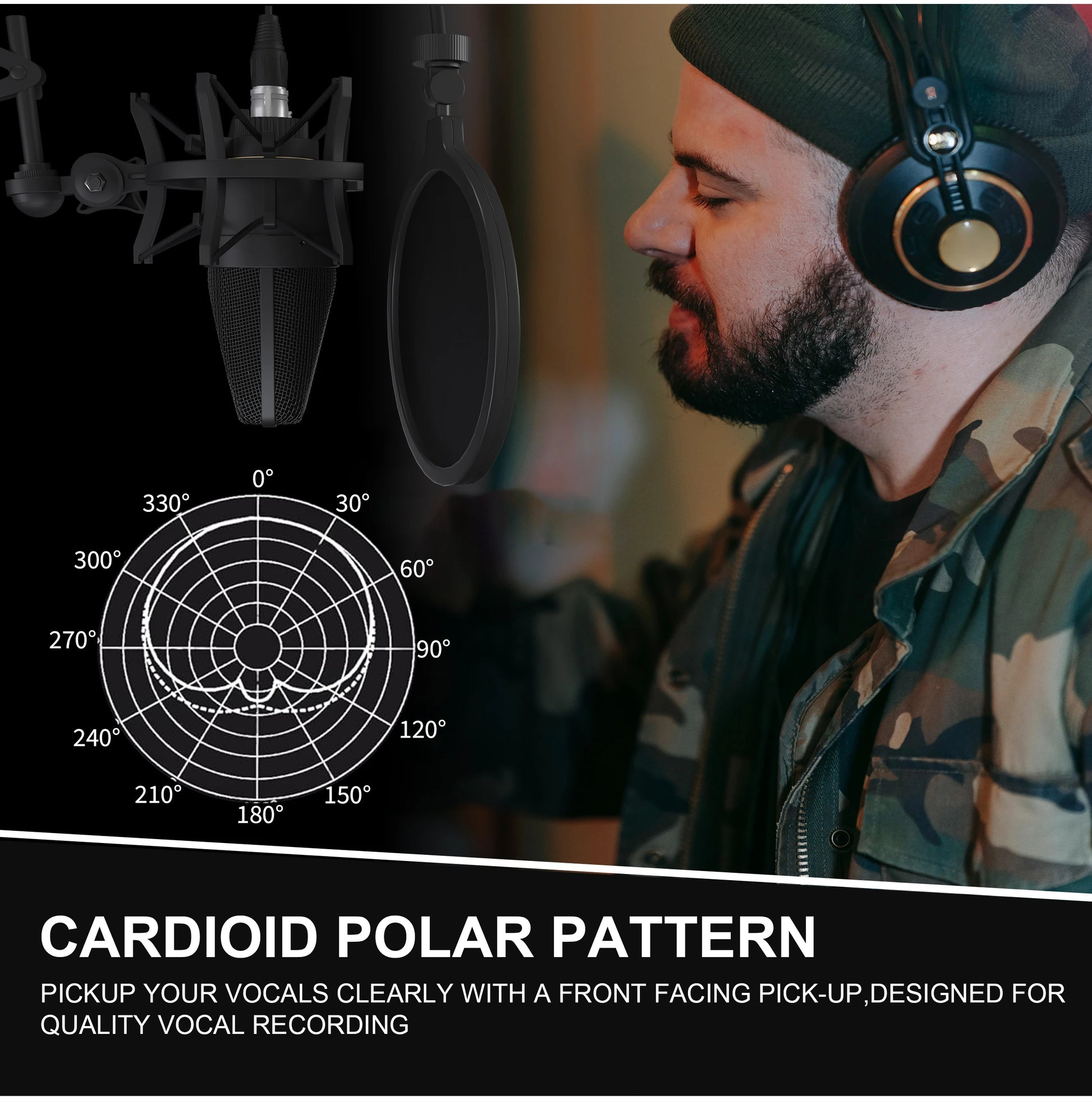 TLM 103 XLR Condenser Microphone Professional Home Studio