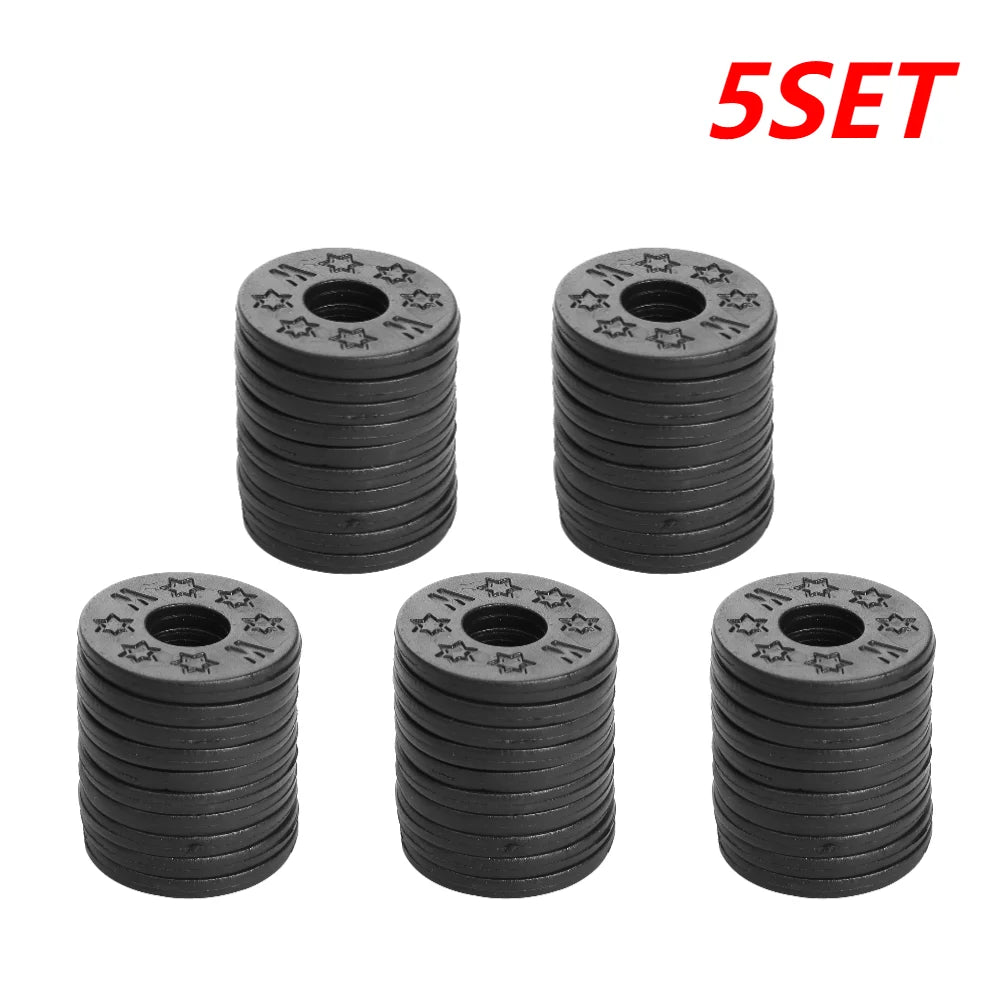 50/10PCS Rubber Guitar Strap Locks