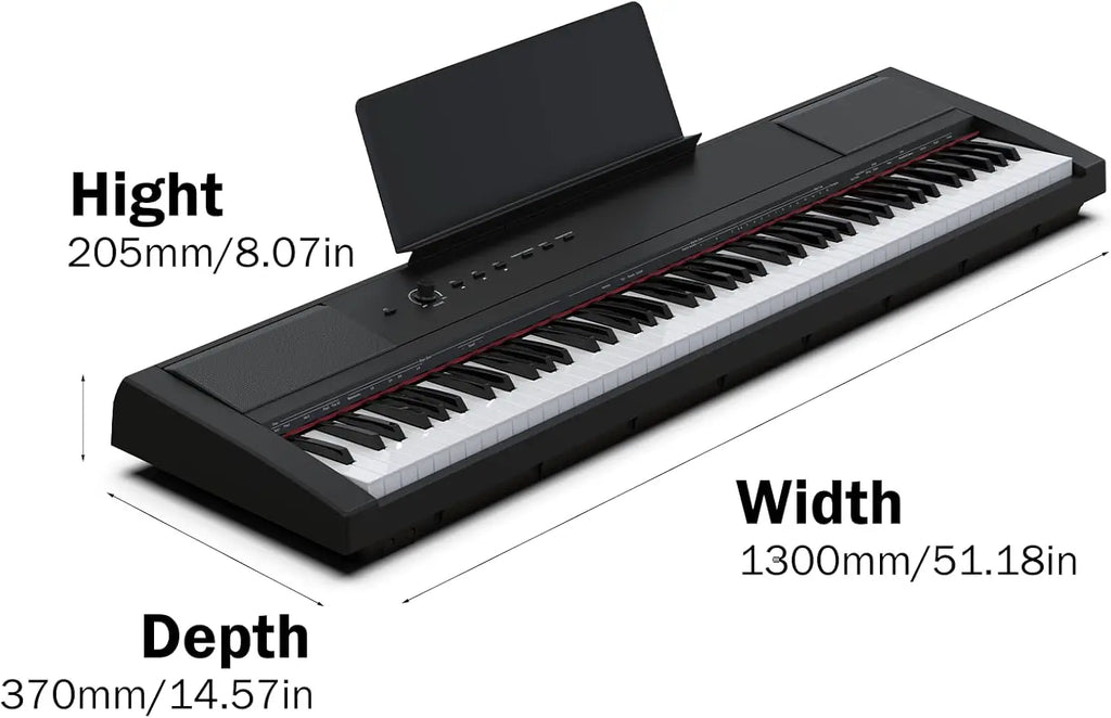 88 Key Digital Keyboard Semi-Weighted Digital Piano
